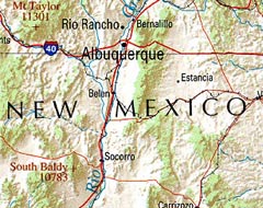 New Mexico Topo Map